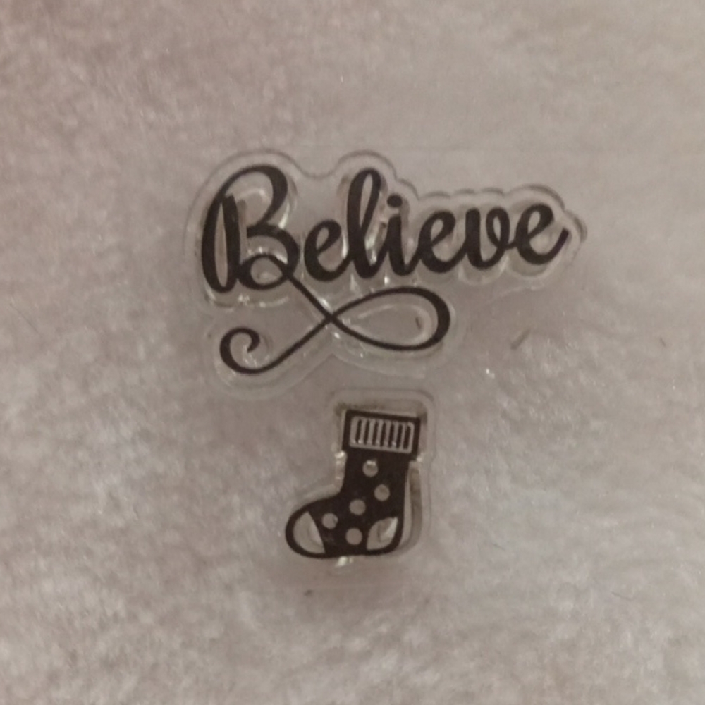 Black Believe Home Design Stamp